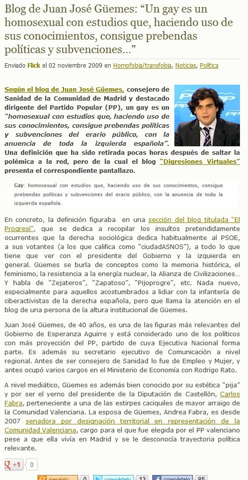 Juan José Güemes, marido de Andrea Fabra