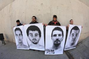 Lo que hace una bala de goma de los antidisturbios | Foto: Stop bales de goma