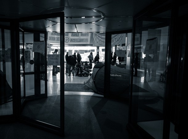 Inicio de un acto informativo en el Hospital Clinic de Barcelona, diciembre 2012 | Foto: David Amela Inicio de un acto informativo en el Hospital Clinic de Barcelona, diciembre 2012 | Foto: David Amela