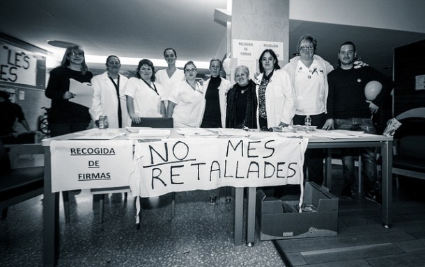 Personal sanitario en el Hospital Moises Broggi, diciembre 2012 | Foto: David Amela Personal sanitario en el Hospital Moises Broggi, diciembre 2012 | Foto: David Amela